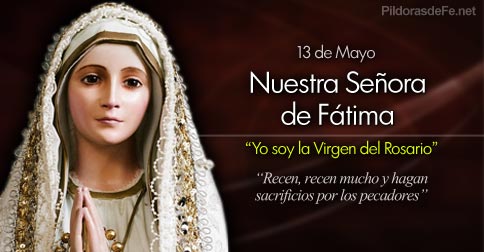 13 de mayo -Bienaventurada Virgen...